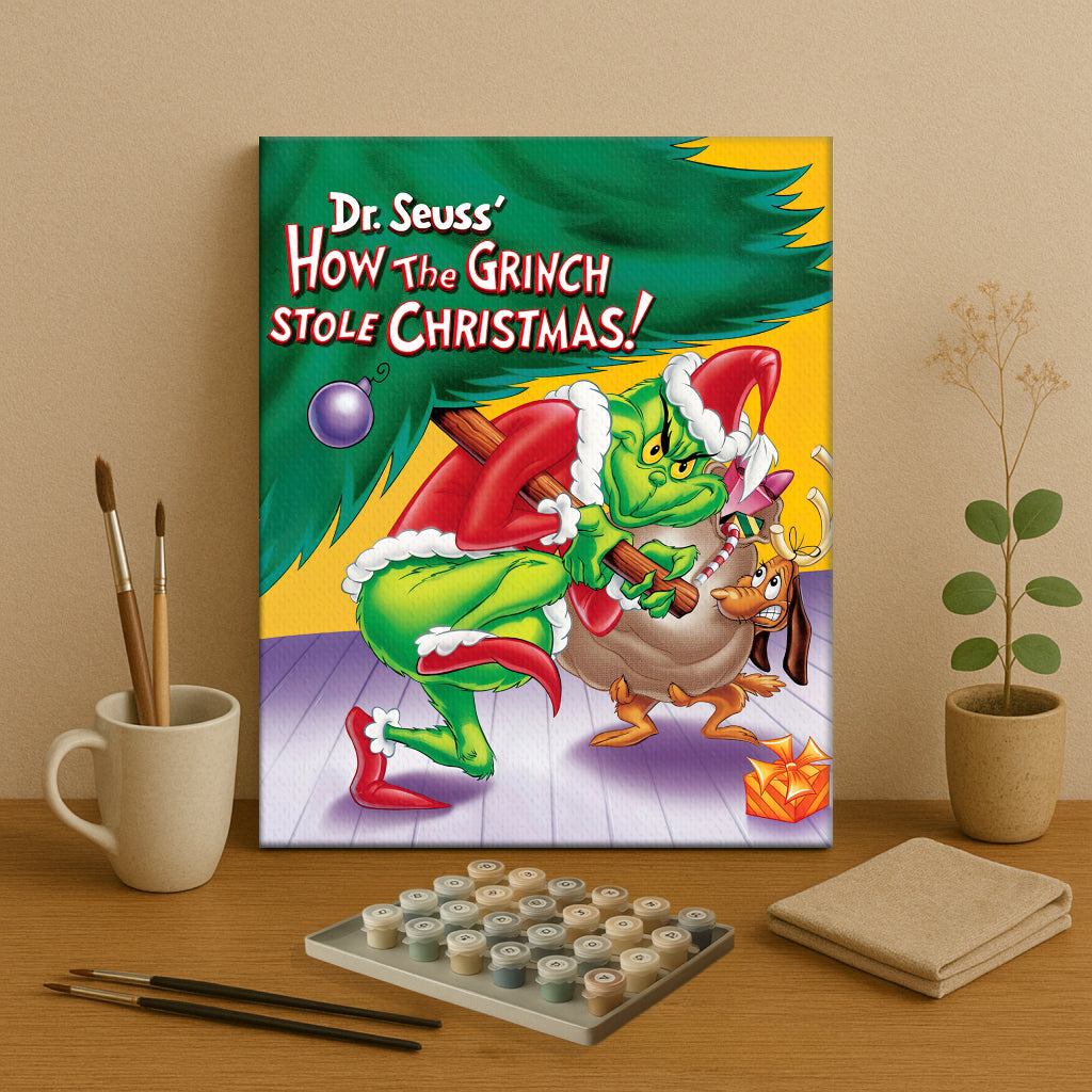 Colorful Christmas Joy #31 | Paint by Numbers Kit EasyArtJoy