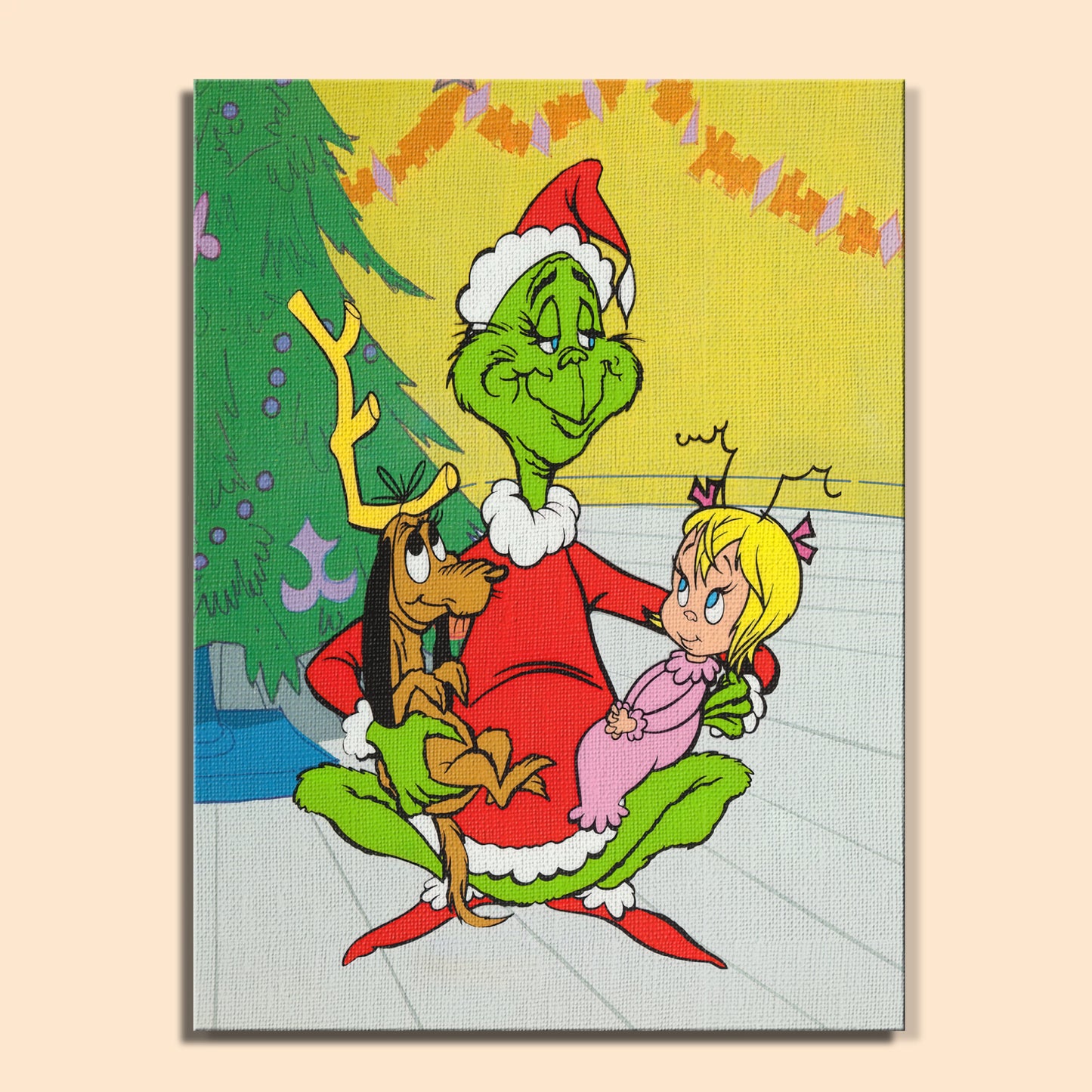 Colorful Christmas Joy #32 | Paint by Numbers Kit EasyArtJoy