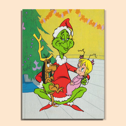 Colorful Christmas Joy #32 | Paint by Numbers Kit EasyArtJoy