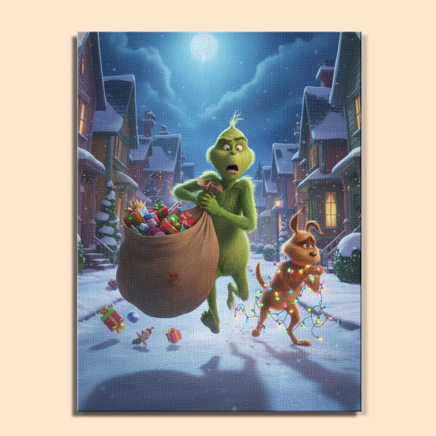 Colorful Christmas Joy #33 | Paint by Numbers Kit EasyArtJoy