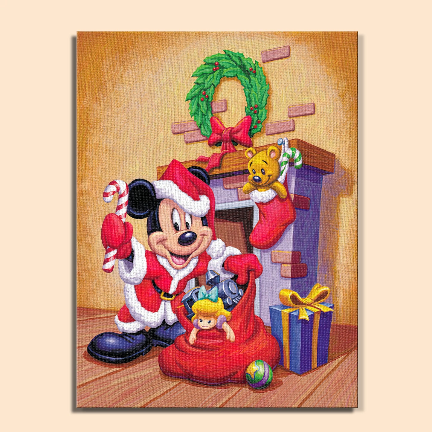 Colorful Christmas Joy #34 | Paint by Numbers Kit EasyArtJoy