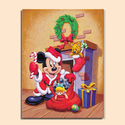 Colorful Christmas Joy #34 | Paint by Numbers Kit EasyArtJoy