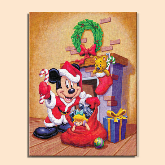 Colorful Christmas Joy #34 | Paint by Numbers Kit EasyArtJoy