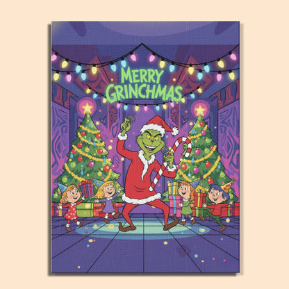 Colorful Christmas Joy #36 | Paint by Numbers Kit EasyArtJoy