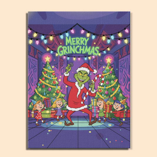 Colorful Christmas Joy #36 | Paint by Numbers Kit EasyArtJoy