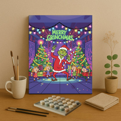 Colorful Christmas Joy #36 | Paint by Numbers Kit EasyArtJoy