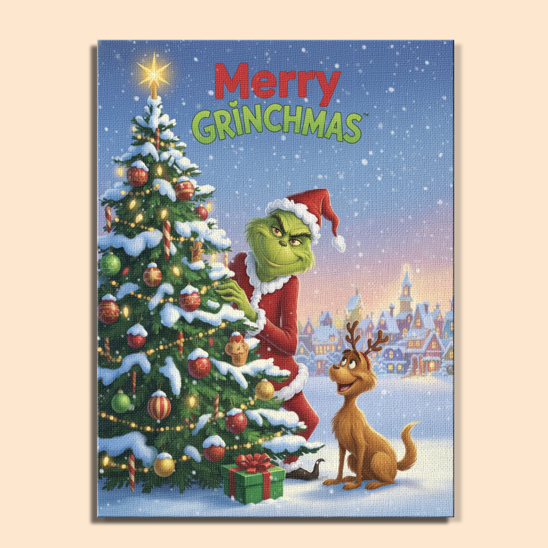 Colorful Christmas Joy #39 | Paint by Numbers Kit EasyArtJoy