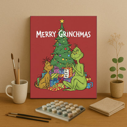 Colorful Christmas Joy #41 | Paint by Numbers Kit