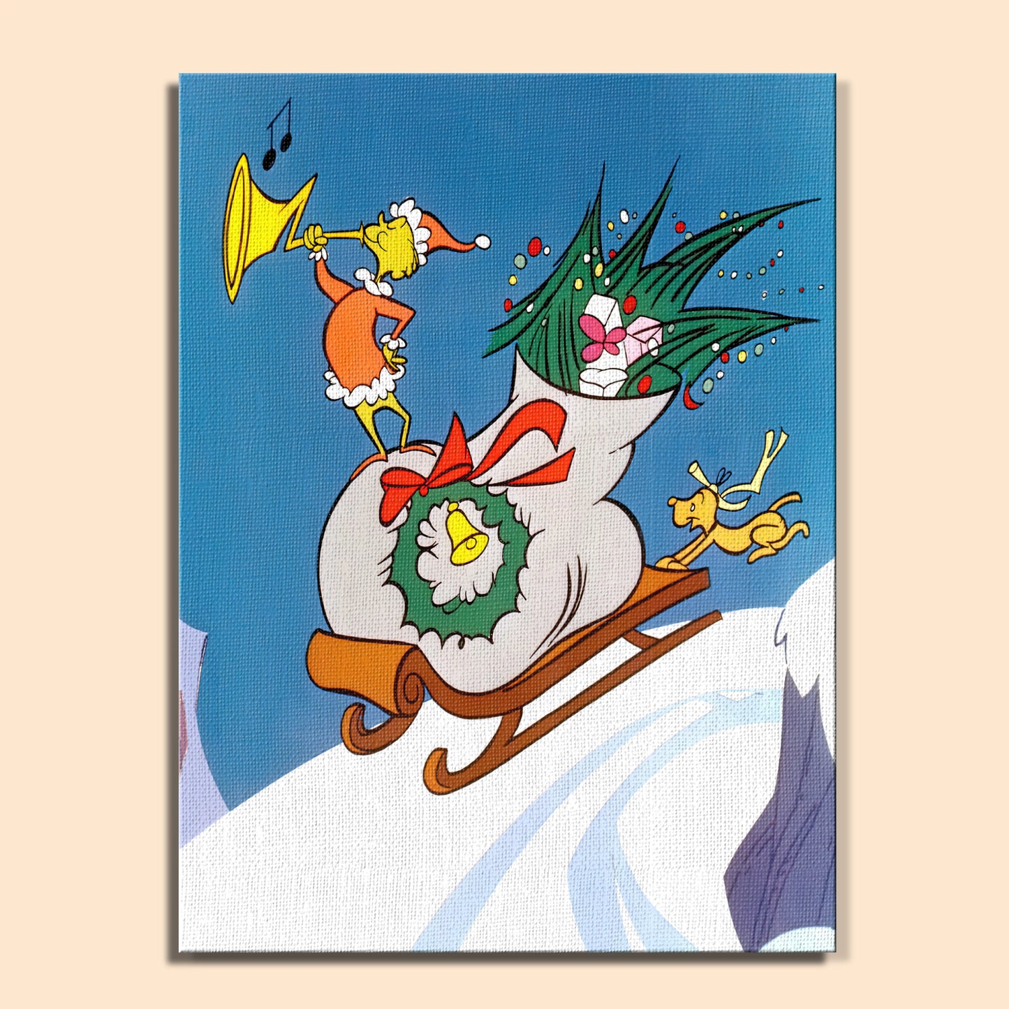 Colorful Christmas Joy #42 | Paint by Numbers Kit EasyArtJoy