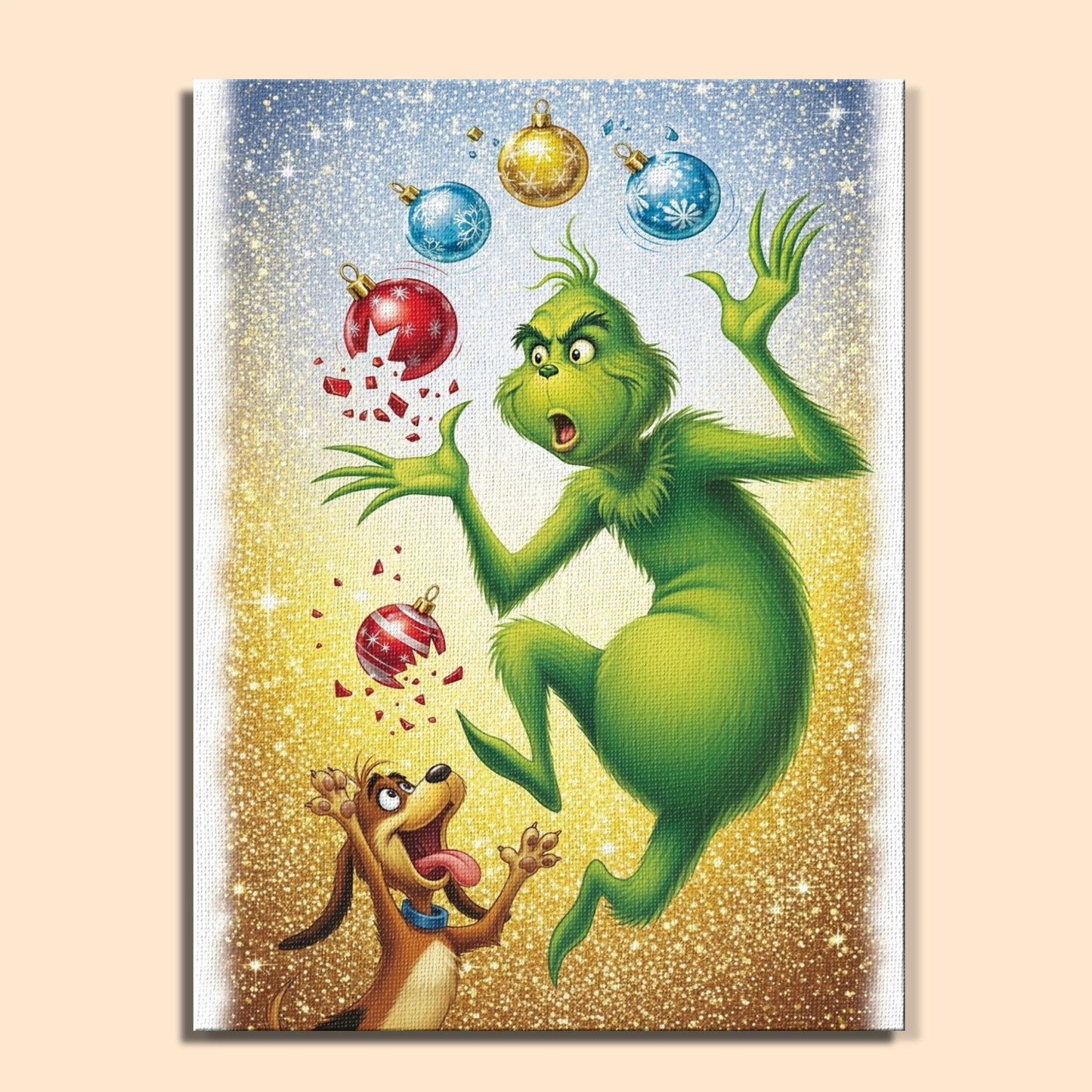 Colorful Christmas Joy #46 | Paint by Numbers Kit EasyArtJoy