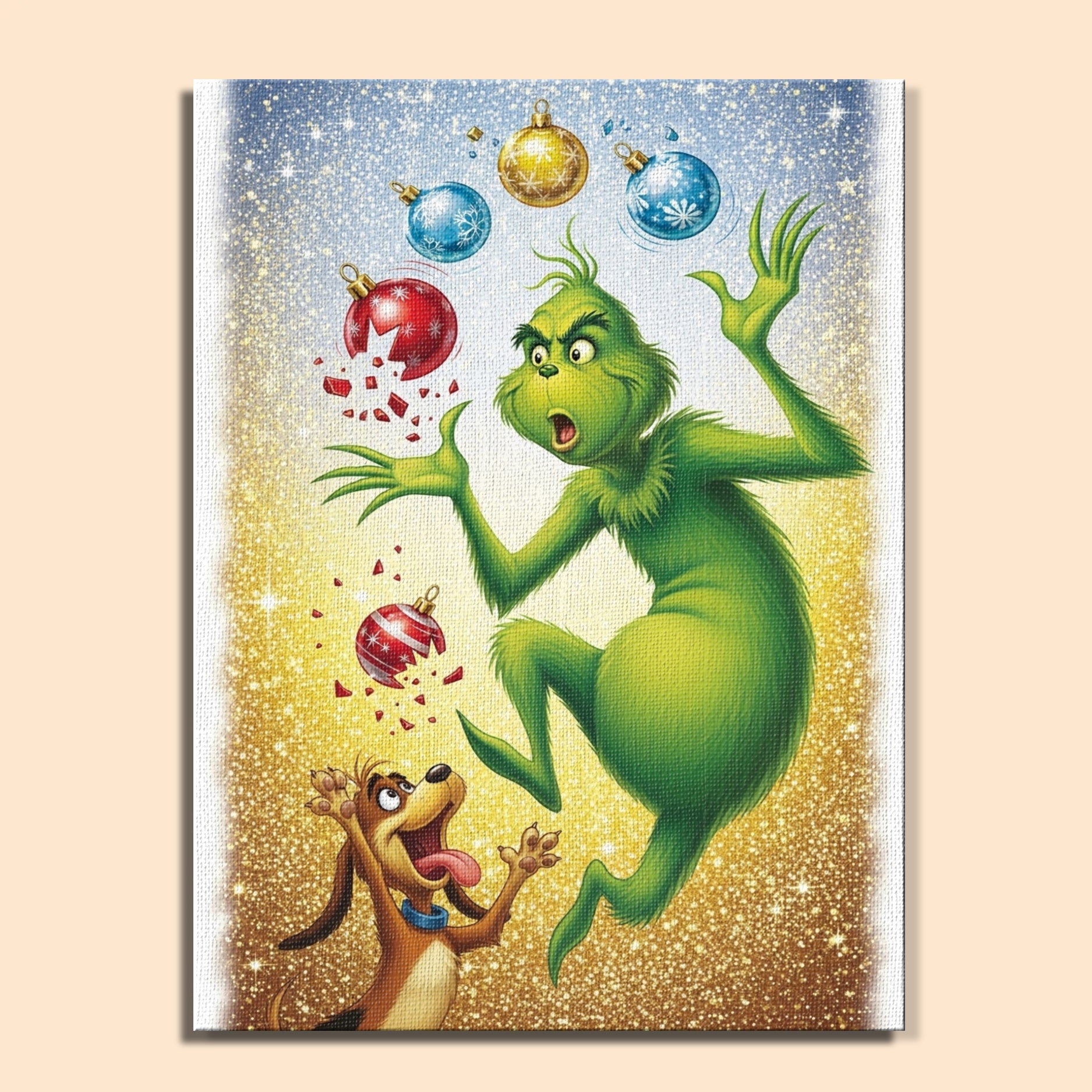 Colorful Christmas Joy #46 | Paint by Numbers Kit EasyArtJoy