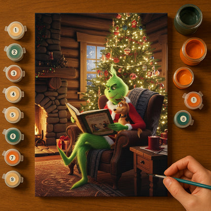 Colorful Christmas Joy #47 | Paint by Numbers Kit EasyArtJoy