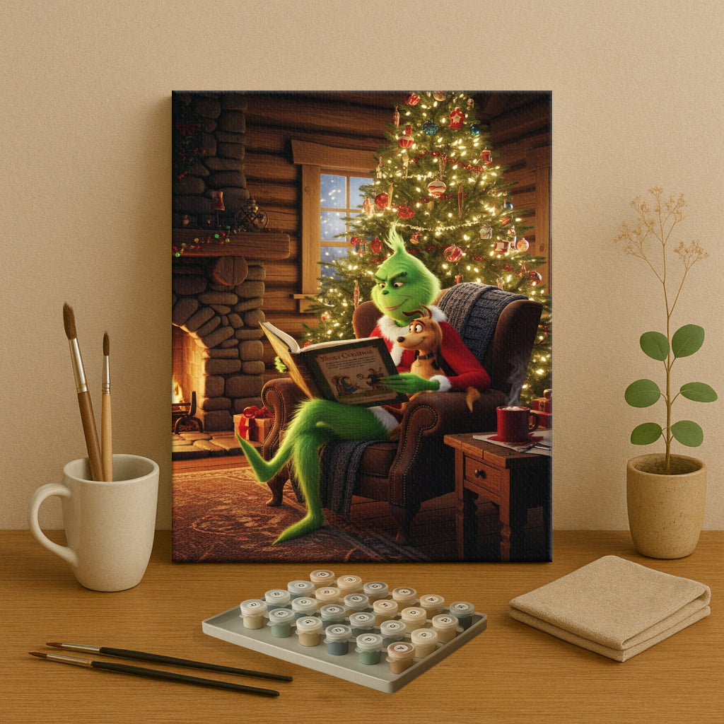 Colorful Christmas Joy #47 | Paint by Numbers Kit EasyArtJoy