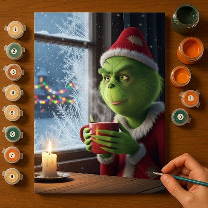 Colorful Christmas Joy #49 | Paint by Numbers Kit EasyArtJoy