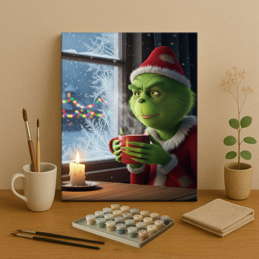 Colorful Christmas Joy #49 | Paint by Numbers Kit EasyArtJoy