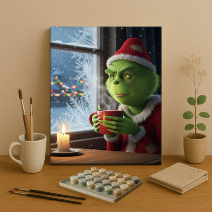 Colorful Christmas Joy #49 | Paint by Numbers Kit EasyArtJoy