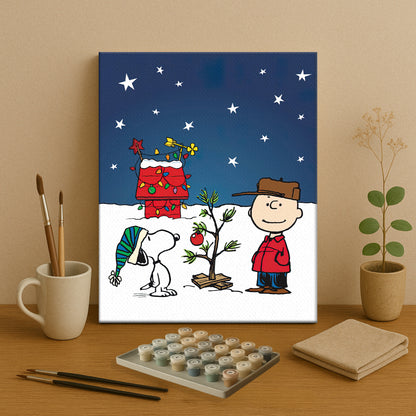 Colorful Christmas Joy #4 | Paint by Numbers Kit EasyArtJoy