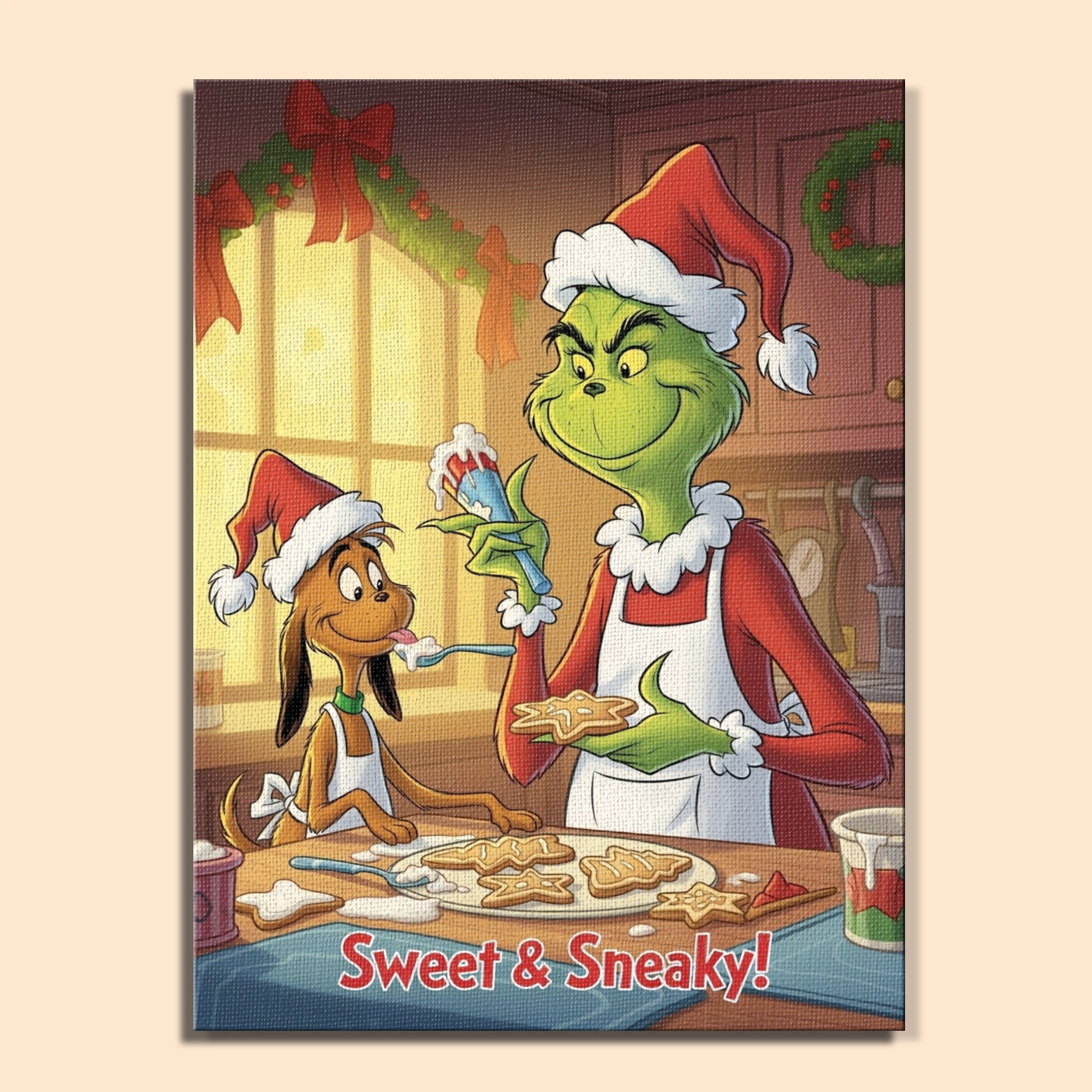 Colorful Christmas Joy #50 | Paint by Numbers Kit EasyArtJoy