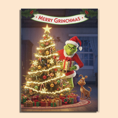 Colorful Christmas Joy #52 | Paint by Numbers Kit EasyArtJoy