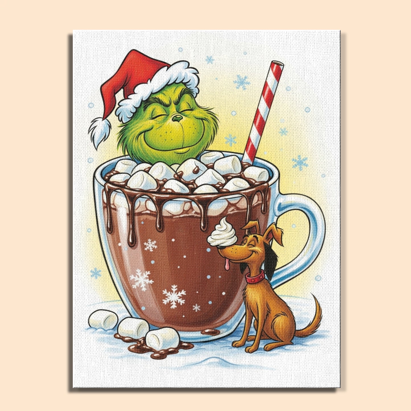 Colorful Christmas Joy #53 | Paint by Numbers Kit EasyArtJoy