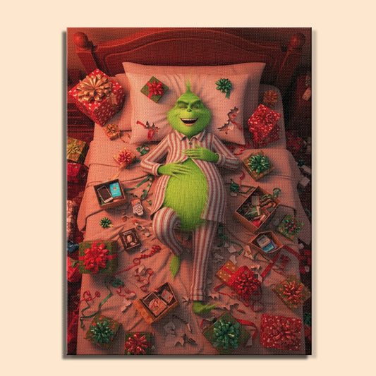 Colorful Christmas Joy #55 | Paint by Numbers Kit EasyArtJoy