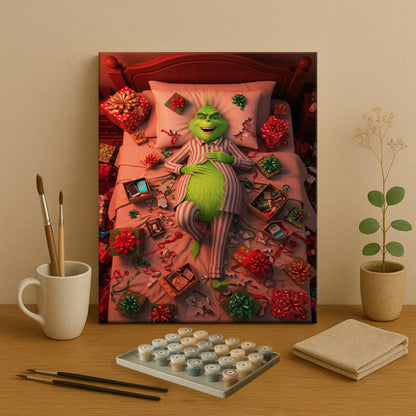 Colorful Christmas Joy #55 | Paint by Numbers Kit EasyArtJoy