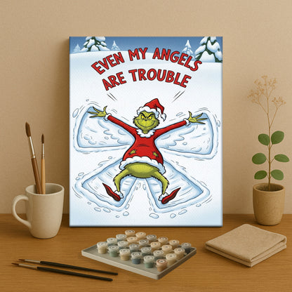 Colorful Christmas Joy #57 | Paint by Numbers Kit EasyArtJoy