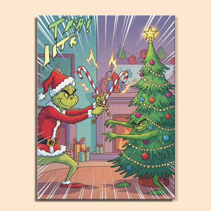 Colorful Christmas Joy #58 | Paint by Numbers Kit EasyArtJoy