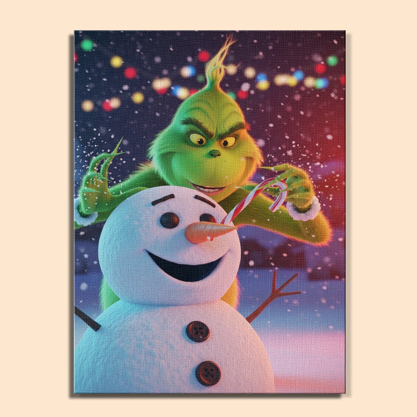 Colorful Christmas Joy #60 | Paint by Numbers Kit EasyArtJoy