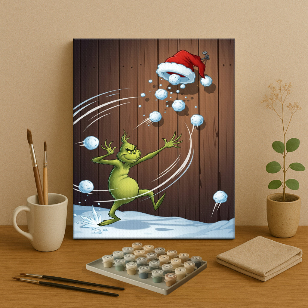 Colorful Christmas Joy #61 | Paint by Numbers Kit EasyArtJoy