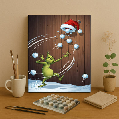 Colorful Christmas Joy #61 | Paint by Numbers Kit EasyArtJoy