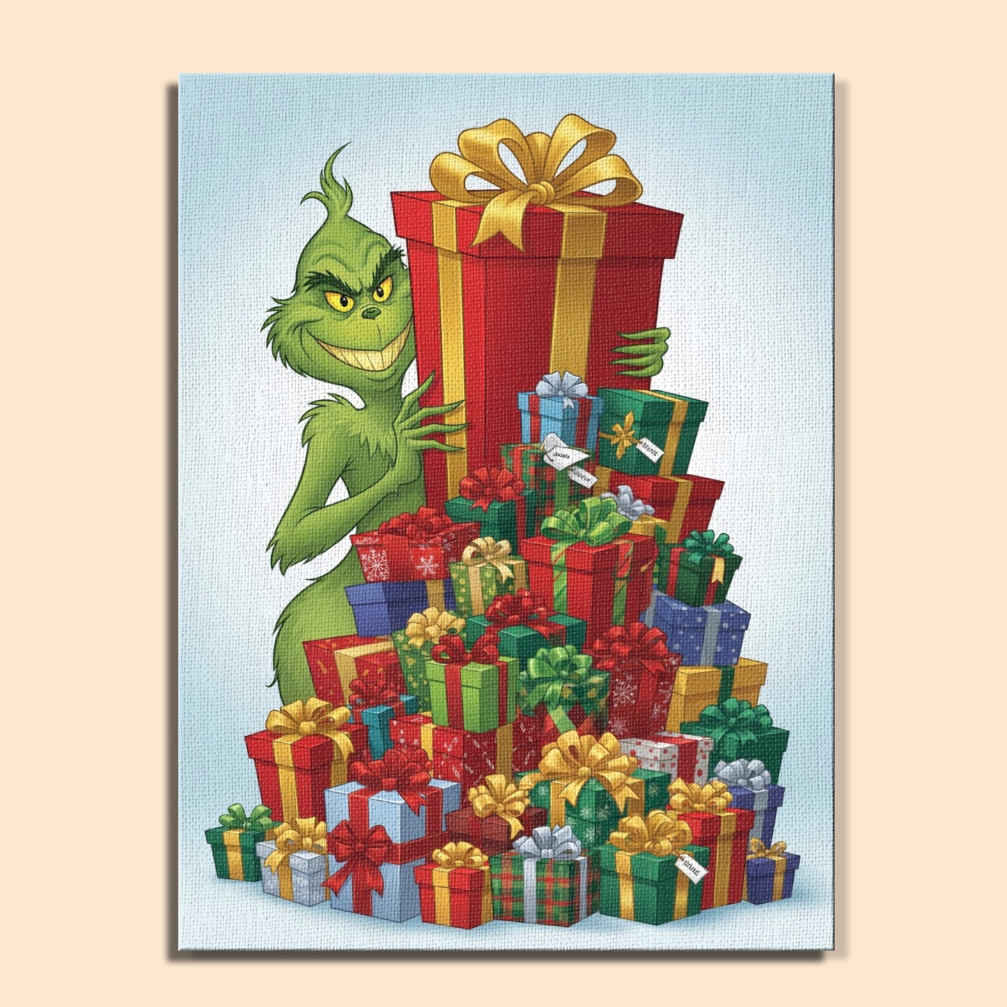 Colorful Christmas Joy #62 | Paint by Numbers Kit EasyArtJoy