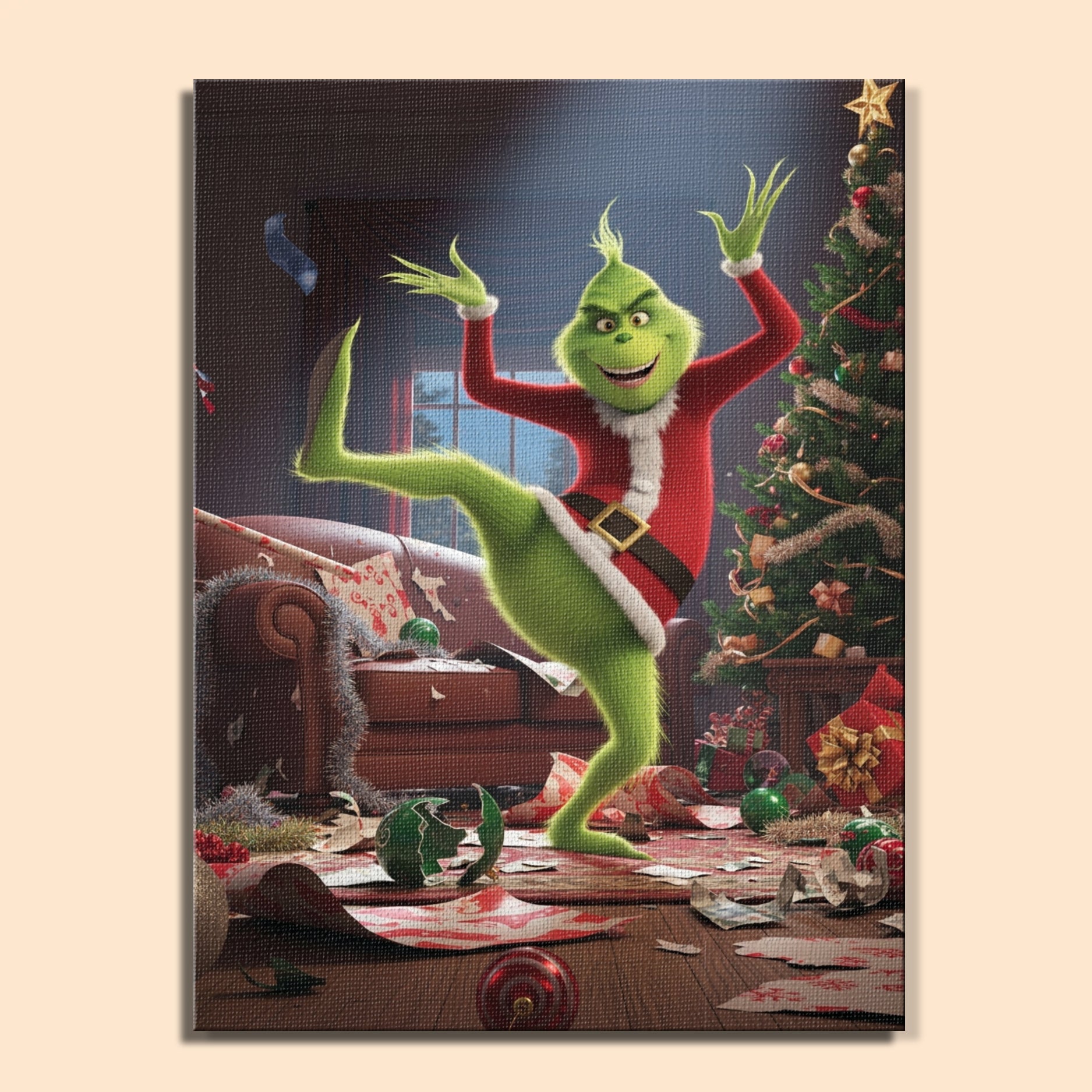 Colorful Christmas Joy #63 | Paint by Numbers Kit EasyArtJoy