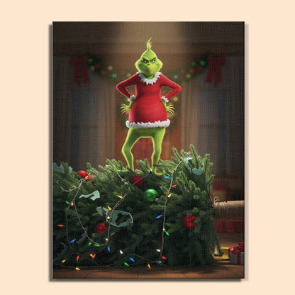 Colorful Christmas Joy #64 | Paint by Numbers Kit EasyArtJoy