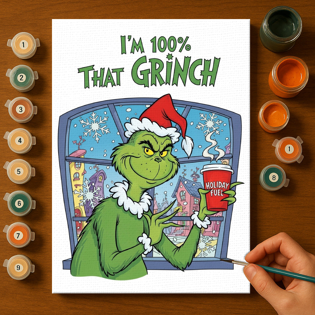 Colorful Christmas Joy #67 | Paint by Numbers Kit EasyArtJoy