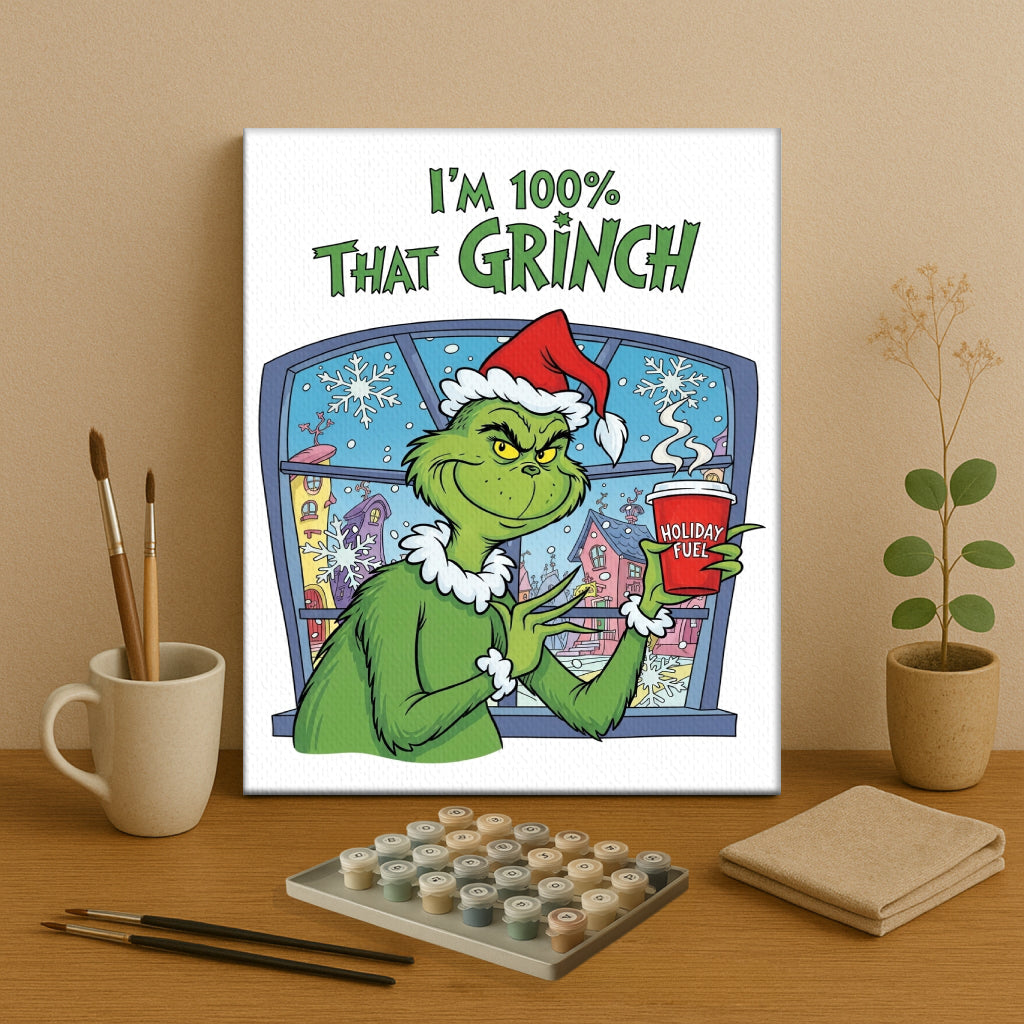 Colorful Christmas Joy #67 | Paint by Numbers Kit EasyArtJoy