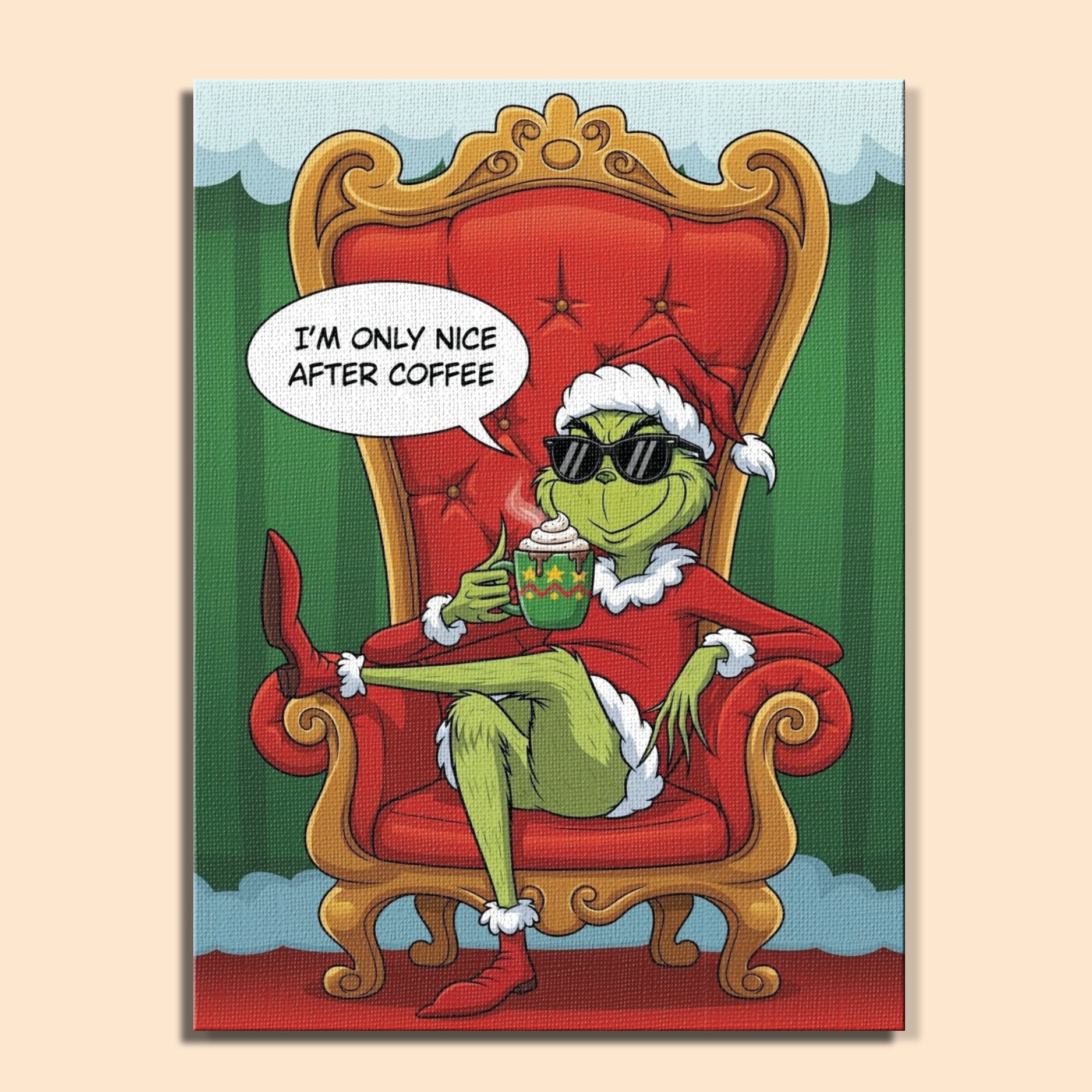 Colorful Christmas Joy #68 | Paint by Numbers Kit EasyArtJoy