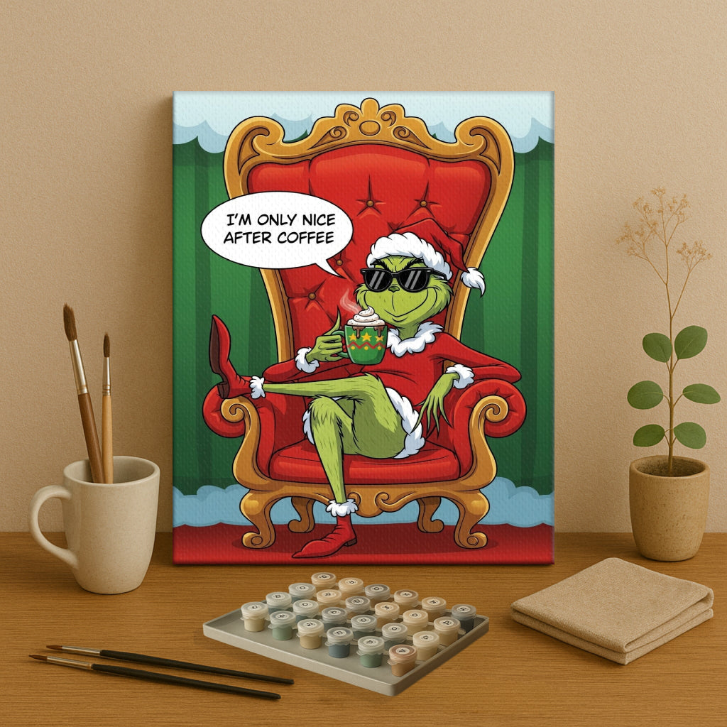 Colorful Christmas Joy #68 | Paint by Numbers Kit EasyArtJoy