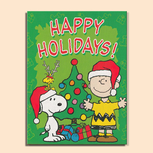 Colorful Christmas Joy #6 | Paint by Numbers Kit EasyArtJoy