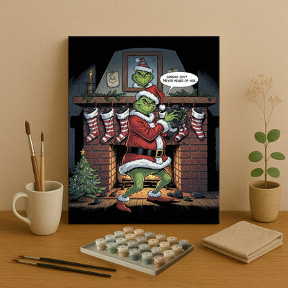 Colorful Christmas Joy #70 | Paint by Numbers Kit EasyArtJoy