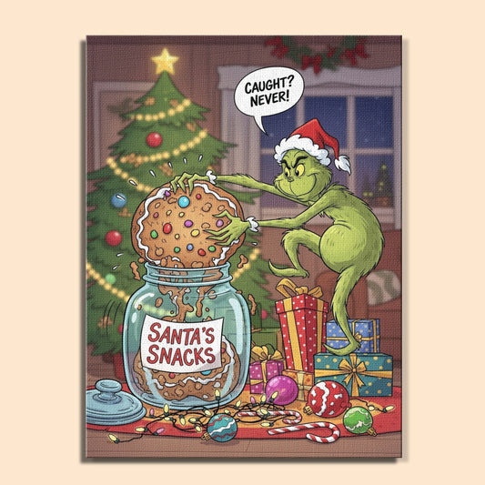 Colorful Christmas Joy #73 | Paint by Numbers Kit EasyArtJoy