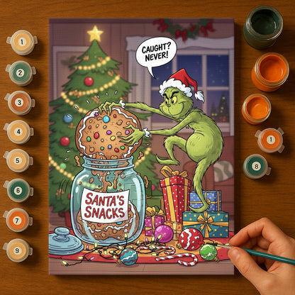 Colorful Christmas Joy #73 | Paint by Numbers Kit EasyArtJoy