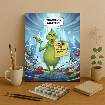 Colorful Christmas Joy #76 | Paint by Numbers Kit EasyArtJoy