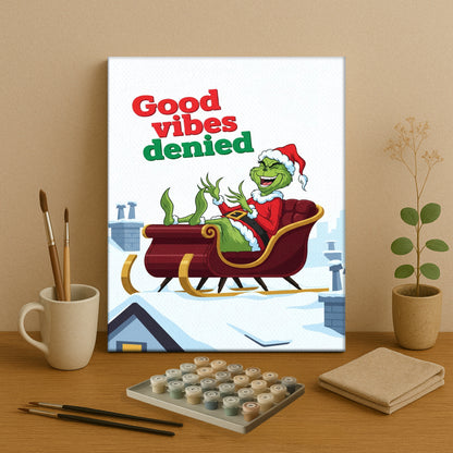 Colorful Christmas Joy #77 | Paint by Numbers Kit EasyArtJoy