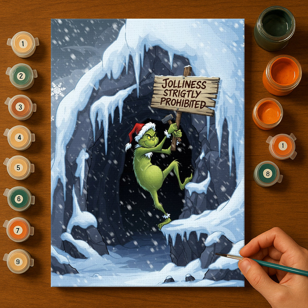 Colorful Christmas Joy #78 | Paint by Numbers Kit EasyArtJoy