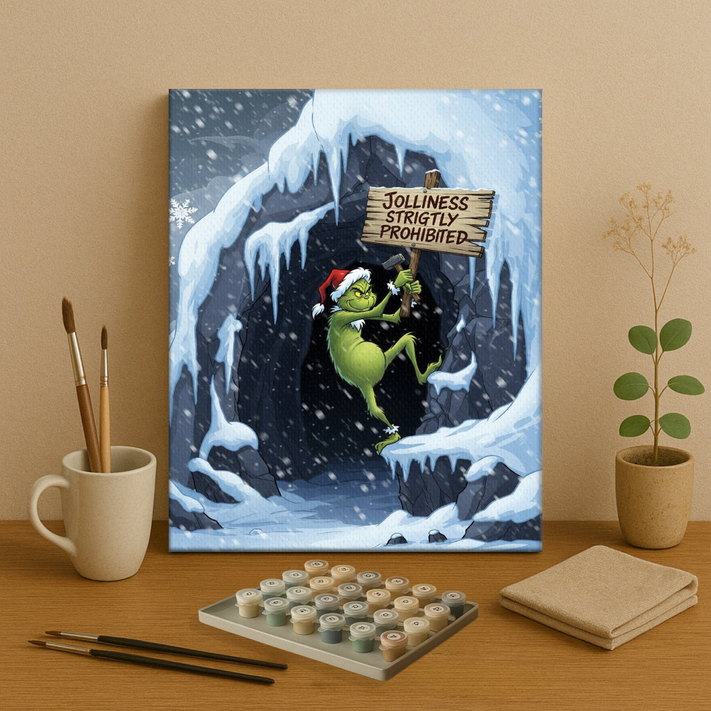 Colorful Christmas Joy #78 | Paint by Numbers Kit EasyArtJoy