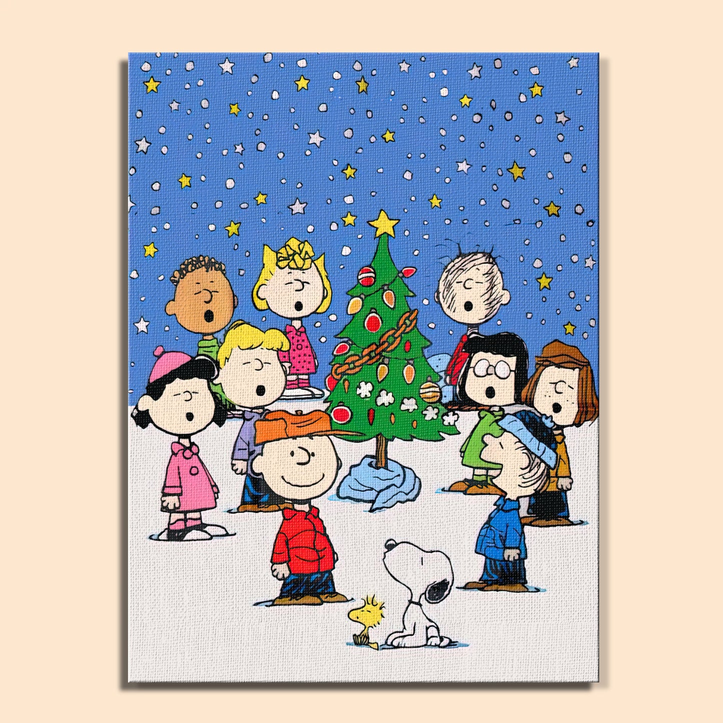 Colorful Christmas Joy #7 | Paint by Numbers Kit EasyArtJoy