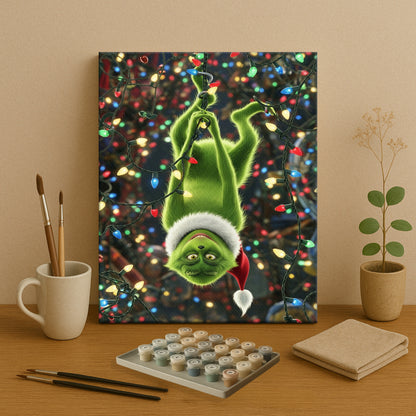 Colorful Christmas Joy #80 | Paint by Numbers Kit EasyArtJoy