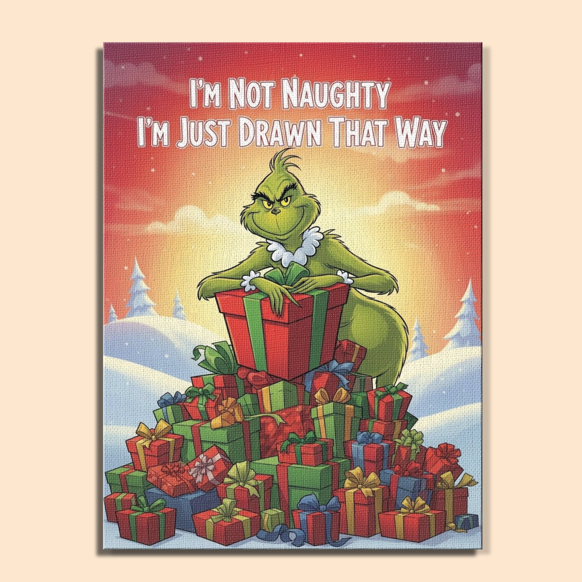 Colorful Christmas Joy #82 | Paint by Numbers Kit EasyArtJoy