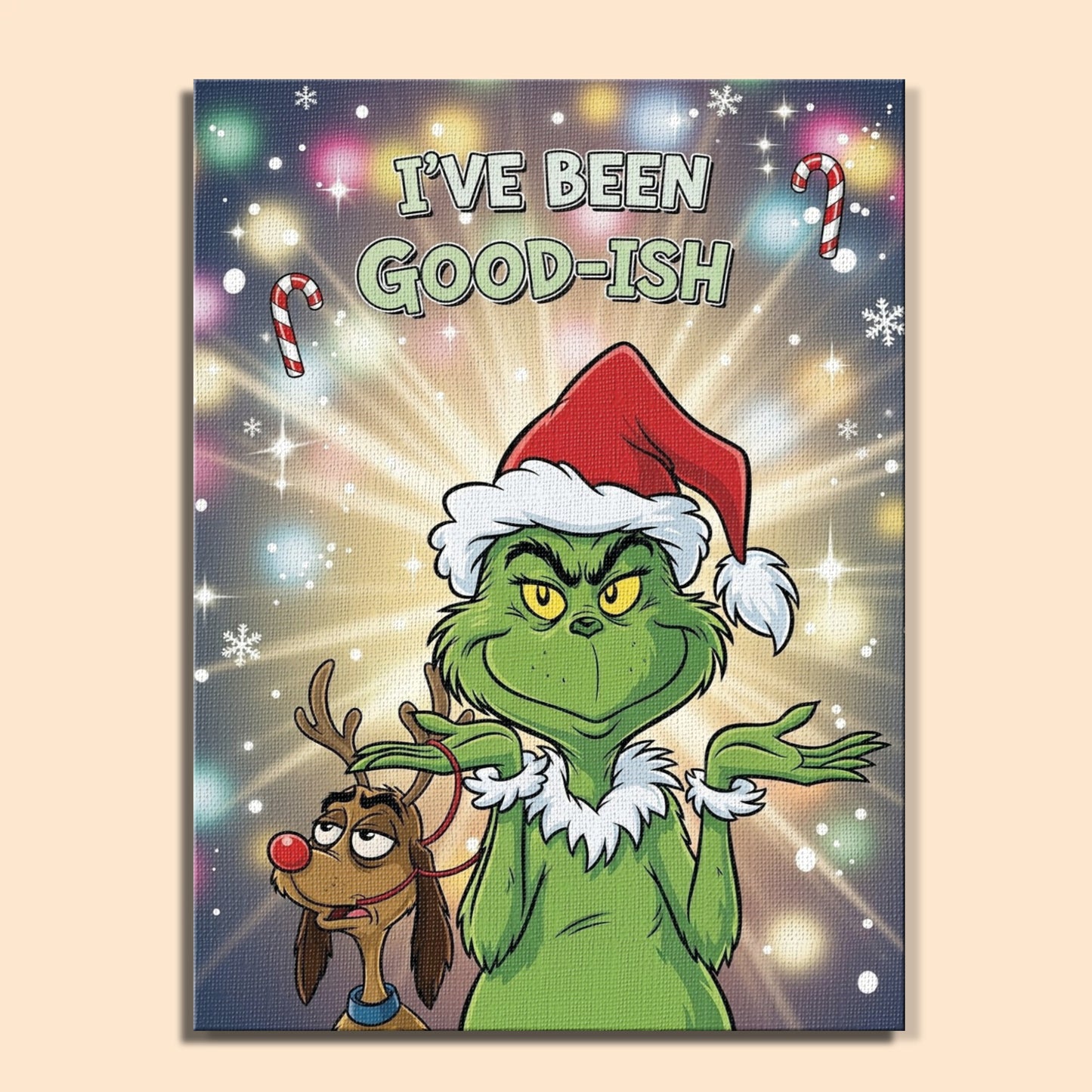 Colorful Christmas Joy #83 | Paint by Numbers Kit EasyArtJoy